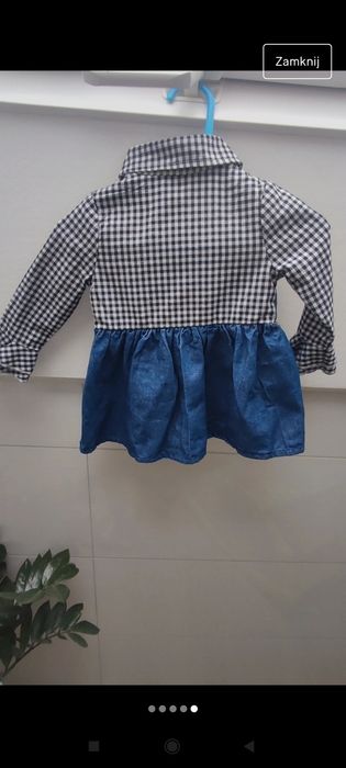 Sukieneczka niemowlę 3-6 ms