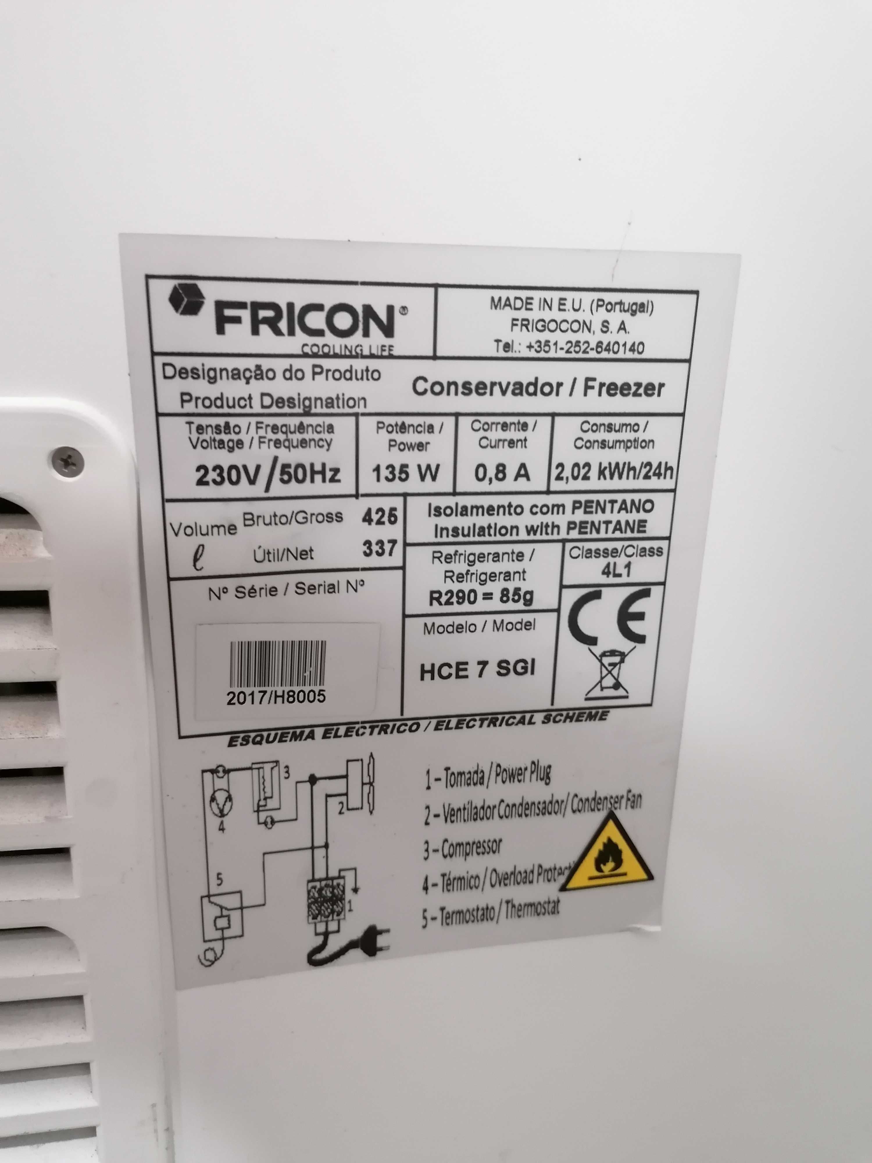 Arca Fricon Modelo HCE 7 SGI