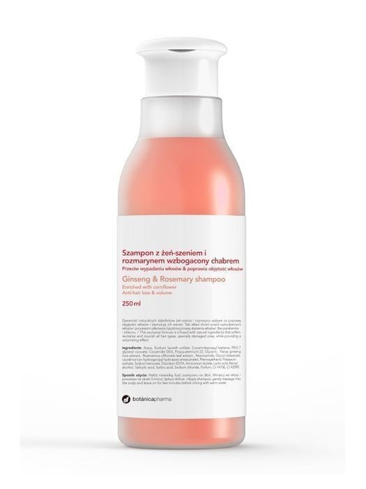 Botanicapharma Gszampon przeciw wypadaniu włosów z żeń-szeniem  250ml