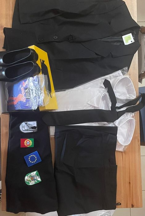 Conjunto traje académico feminino novo