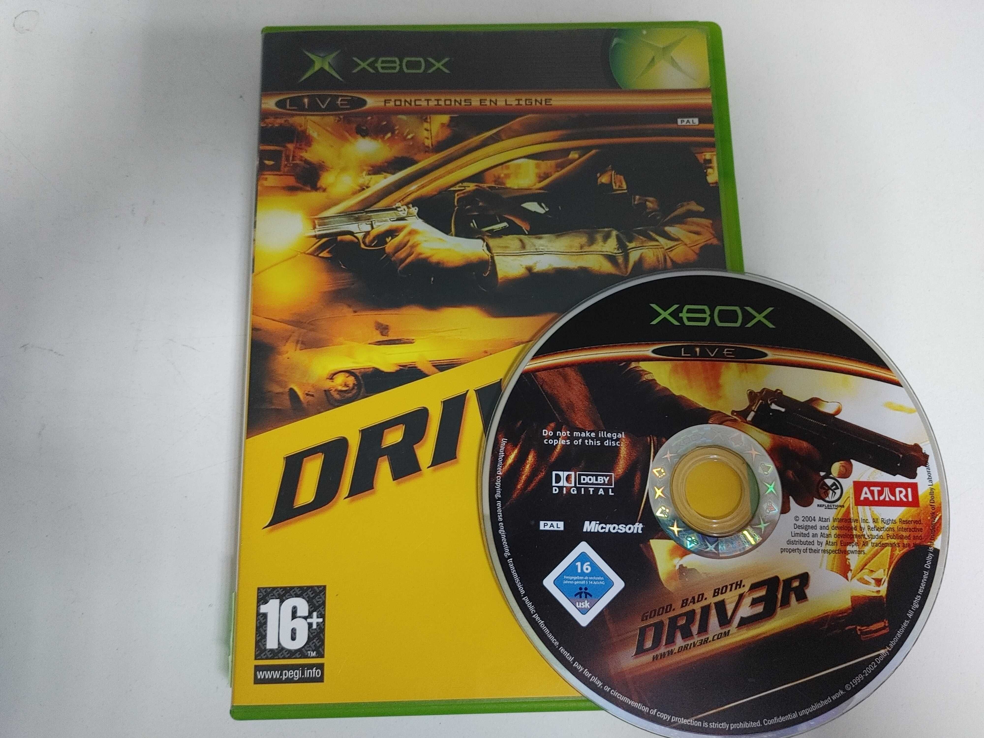 Gra na konsolę Xbox Classic Driv3r