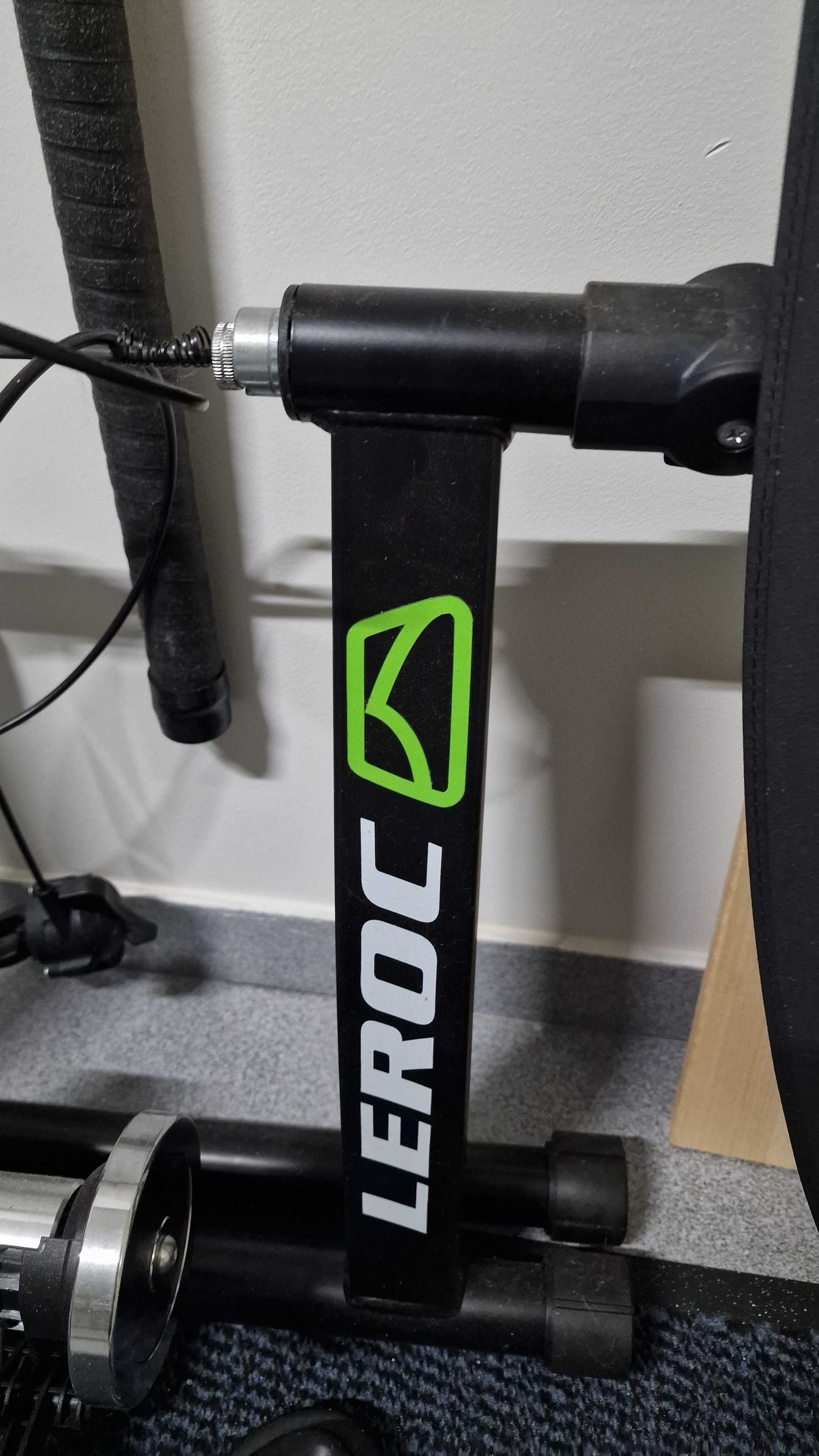 Rolo de Treino Leroc – Pedala em Casa com Resistência Ajustável