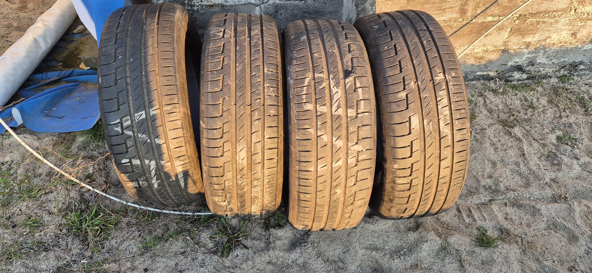 Opony letnie 2 sztuki Continental PremiumContact 6 2021r. 215/55 R17