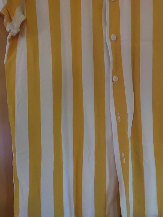 Camisa manga corta amarela