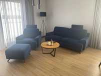 Zestaw wypoczynkowy sofa/fotel/ pufa