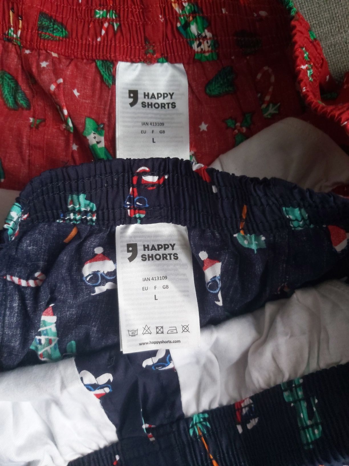 Nowy 2pack Świątecznych bokserek