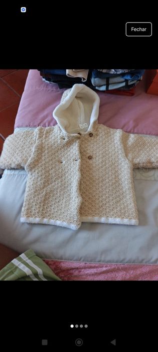 Casaco e sapatilhas bebé menino