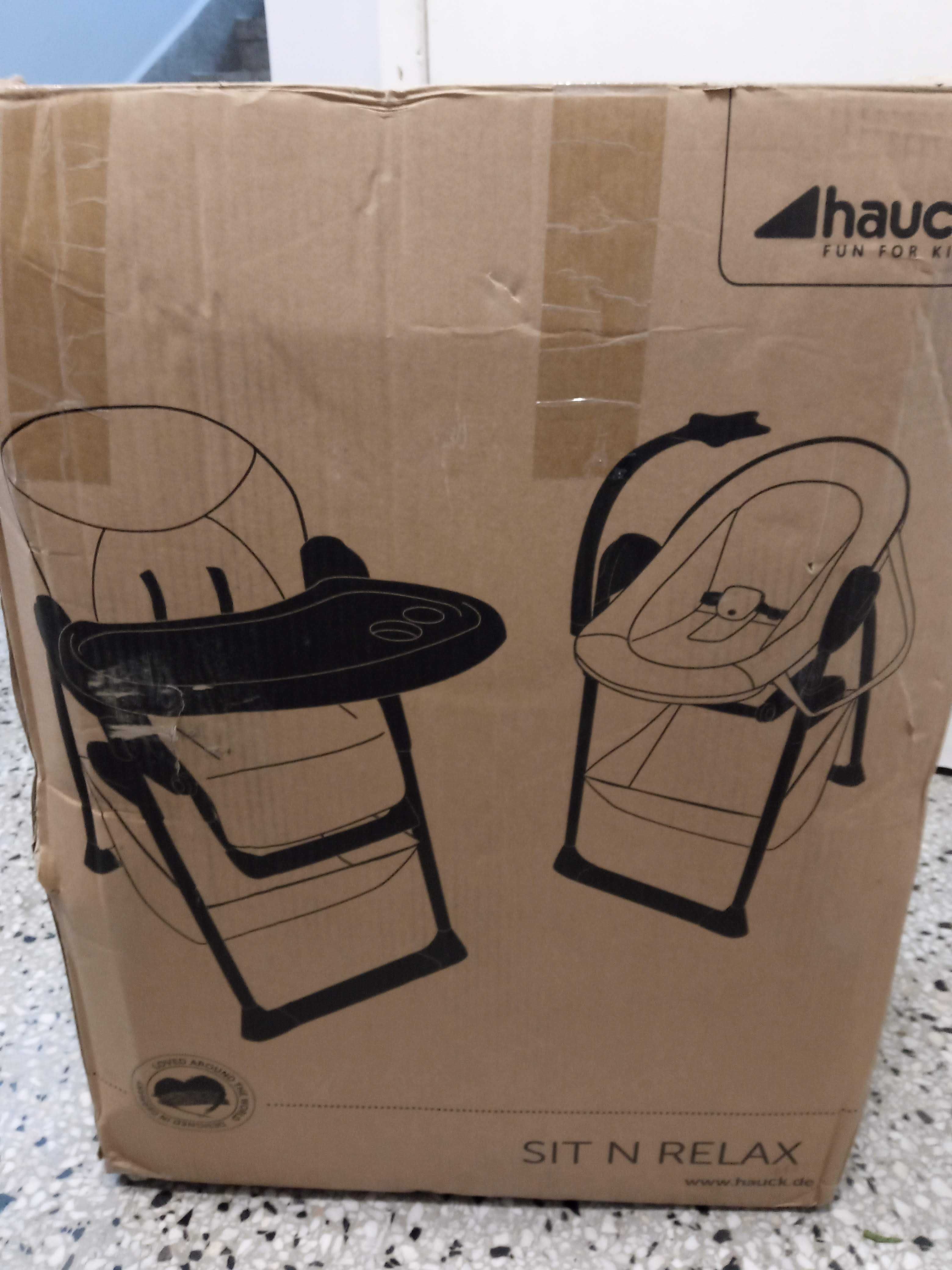 Krzesełko  z leżaczkiem Hauck
