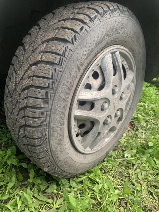 Диски титановые+резина 13-14