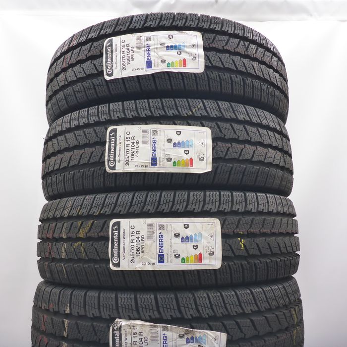 Opony 205/70/15C Continental 205/70R15C 104R Zimowe 2022 Nieużywane