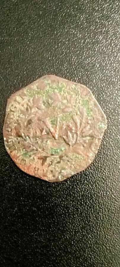 Moeda V Reis anos 1700