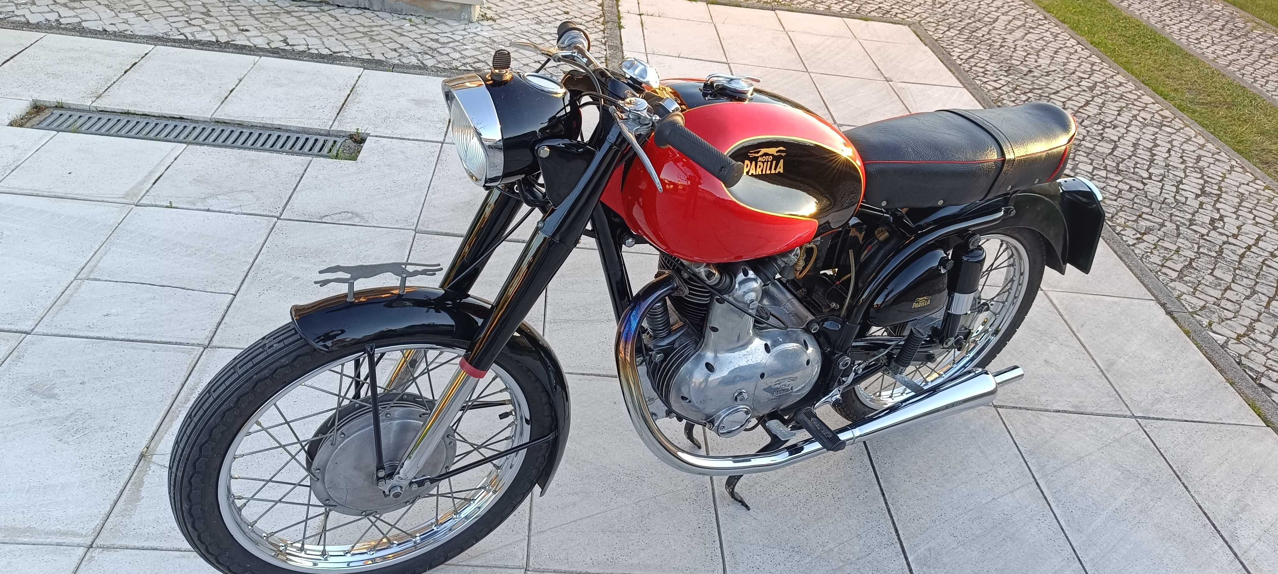 Moto Parilla 175cc Lusso Veloce