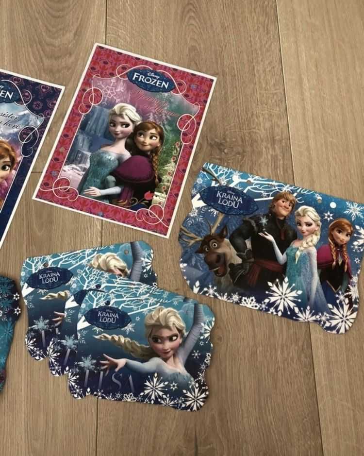 Zestaw karteczek Frozen Kraina lodu Disney