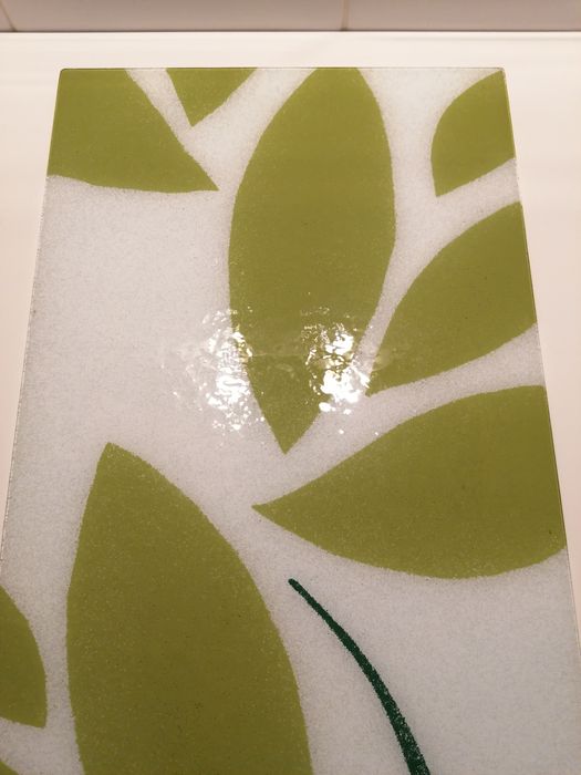 2 Painéis Vintage IKEA GYLLEN – Folhas Verdes + Base de Oferta