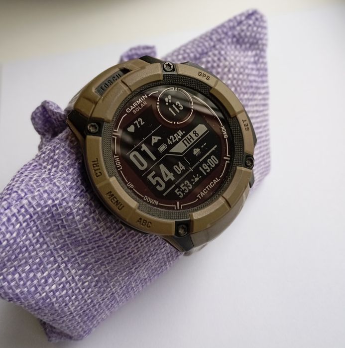 Смарт-годинник Garmin Instinct 2X Solar Tactical