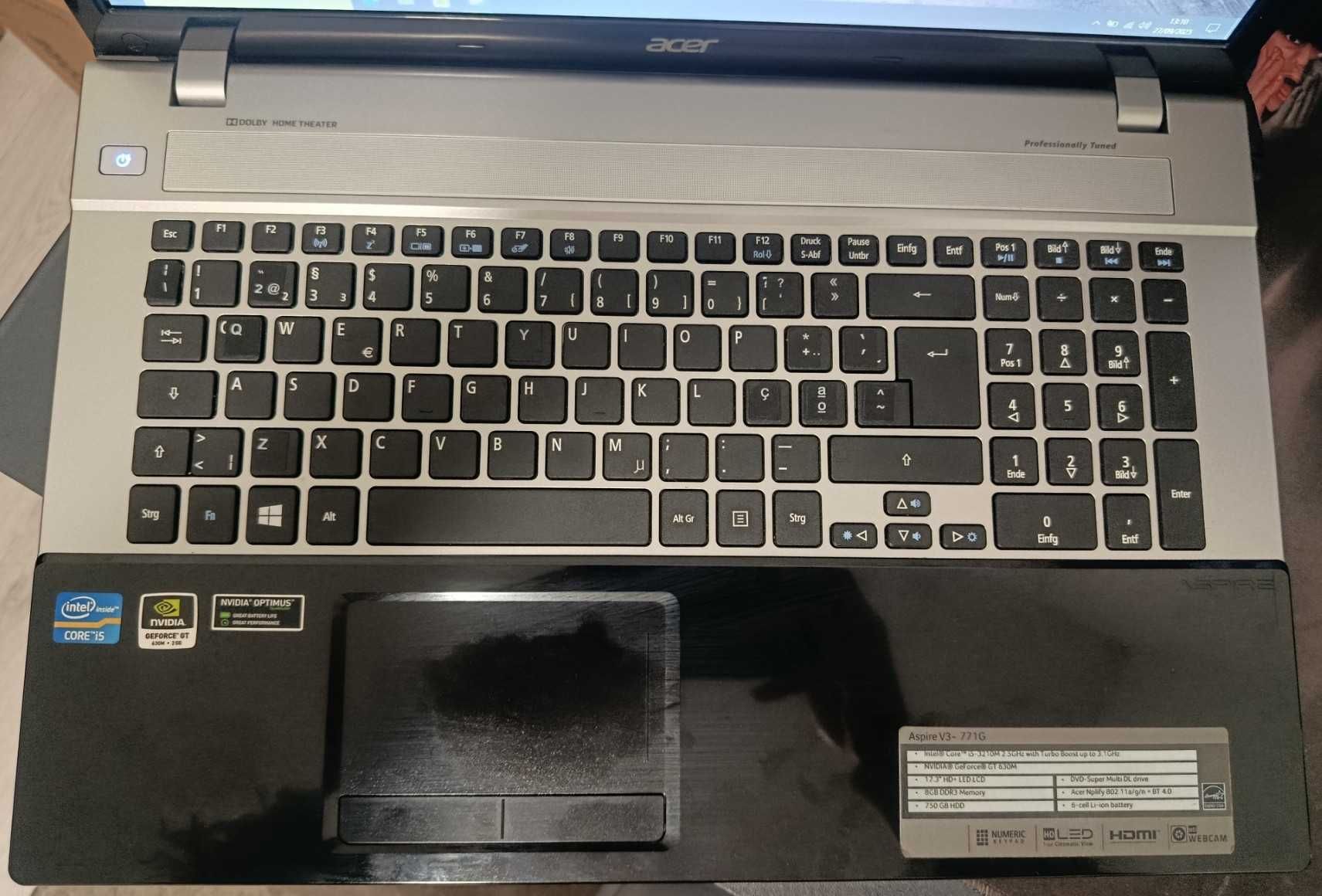 Notebook 17.3" ACER Nvidia