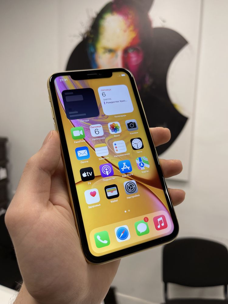 iPhone XR Yellow 64 Gb unlock от Магазина