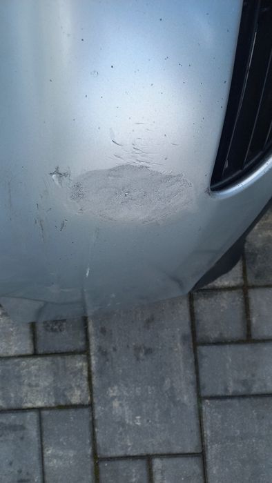Audi a4 b5 95-99 zderzak przód przedni srebrny ly7m
