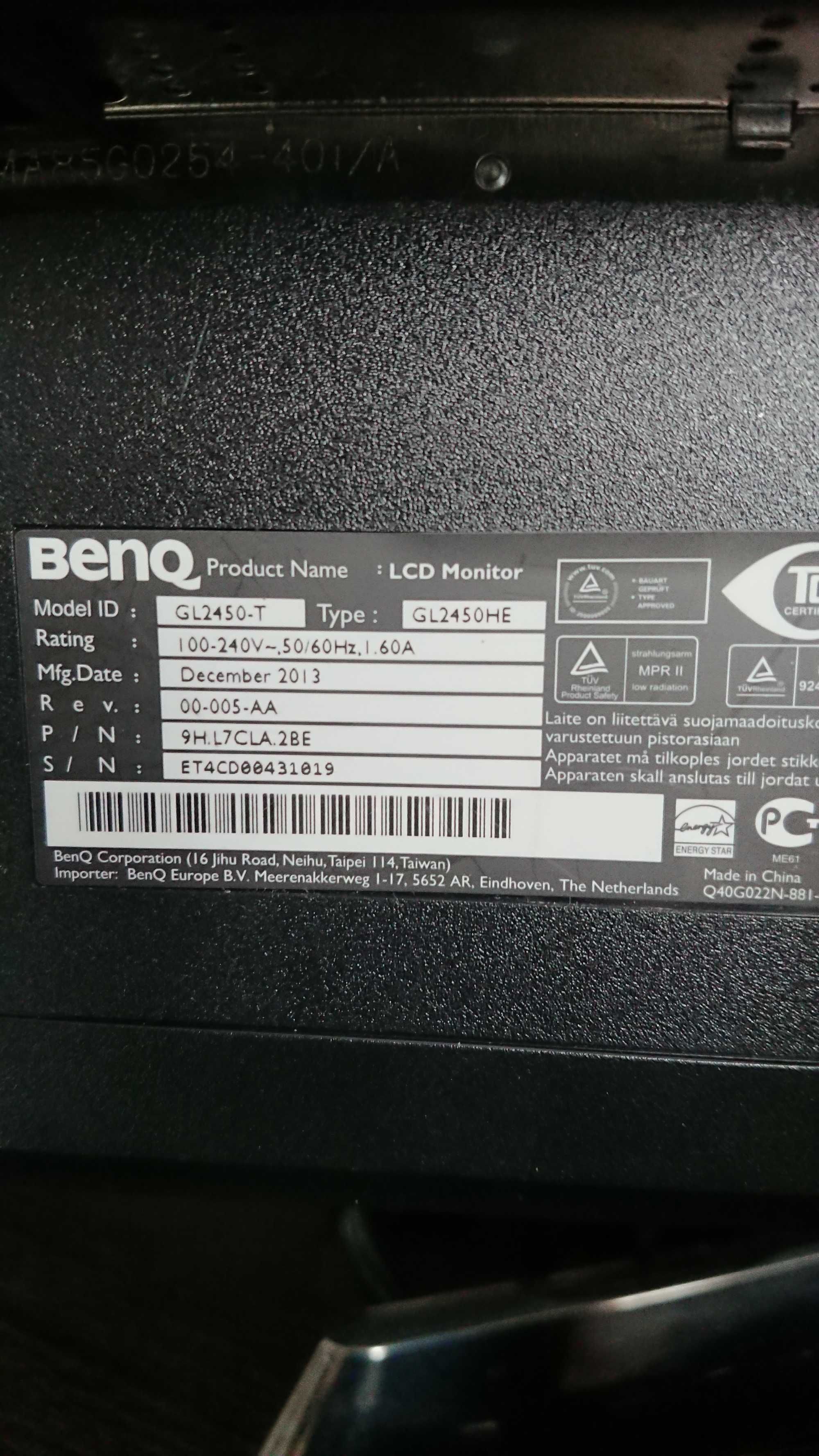 Mnitor 24 Benq z głośnikami