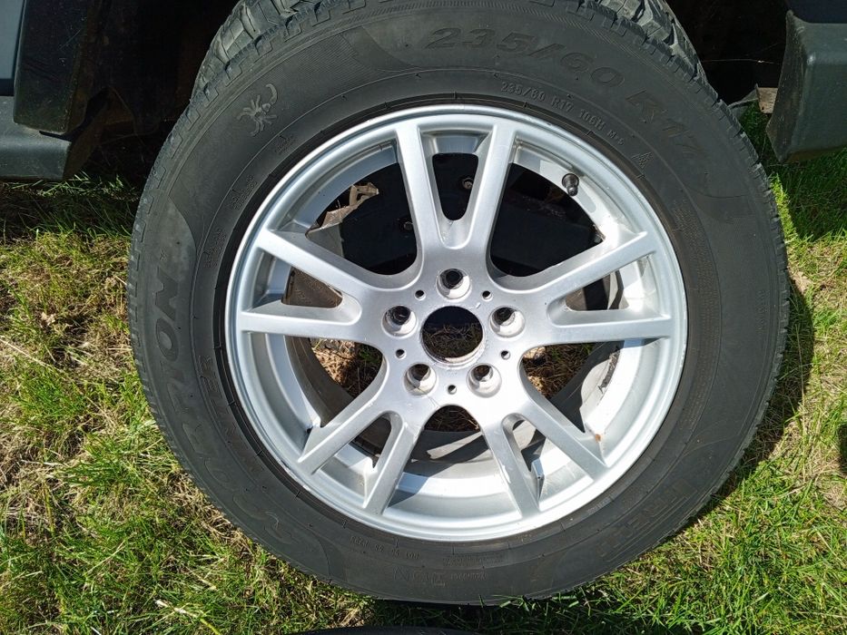 Koła 17 BMW X3 X5 Aluminiowe 5x120 opony 235/60/17 zimowe