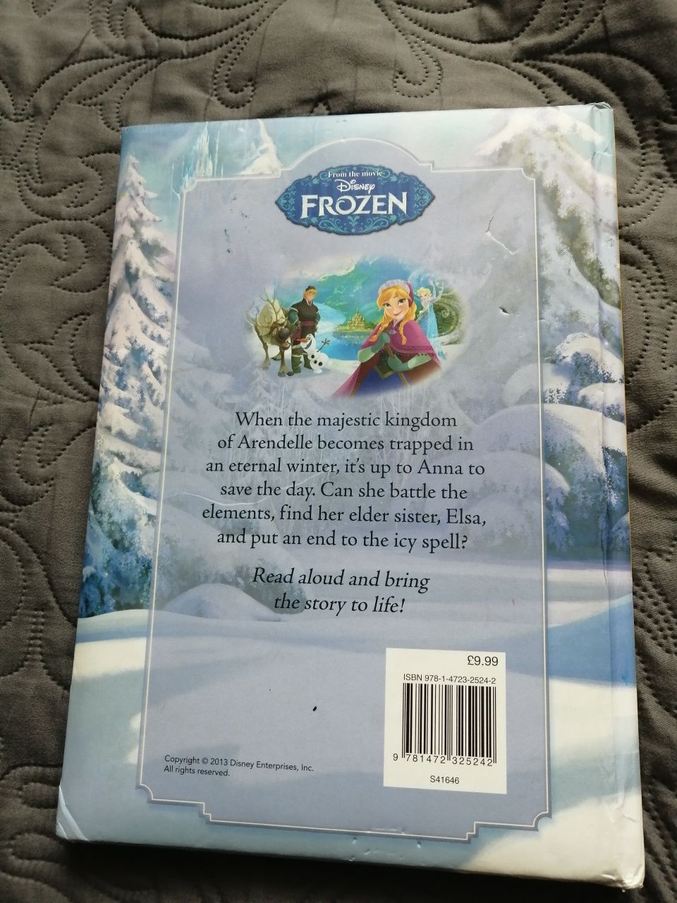 Книга холодное сердце frozen elza на английском