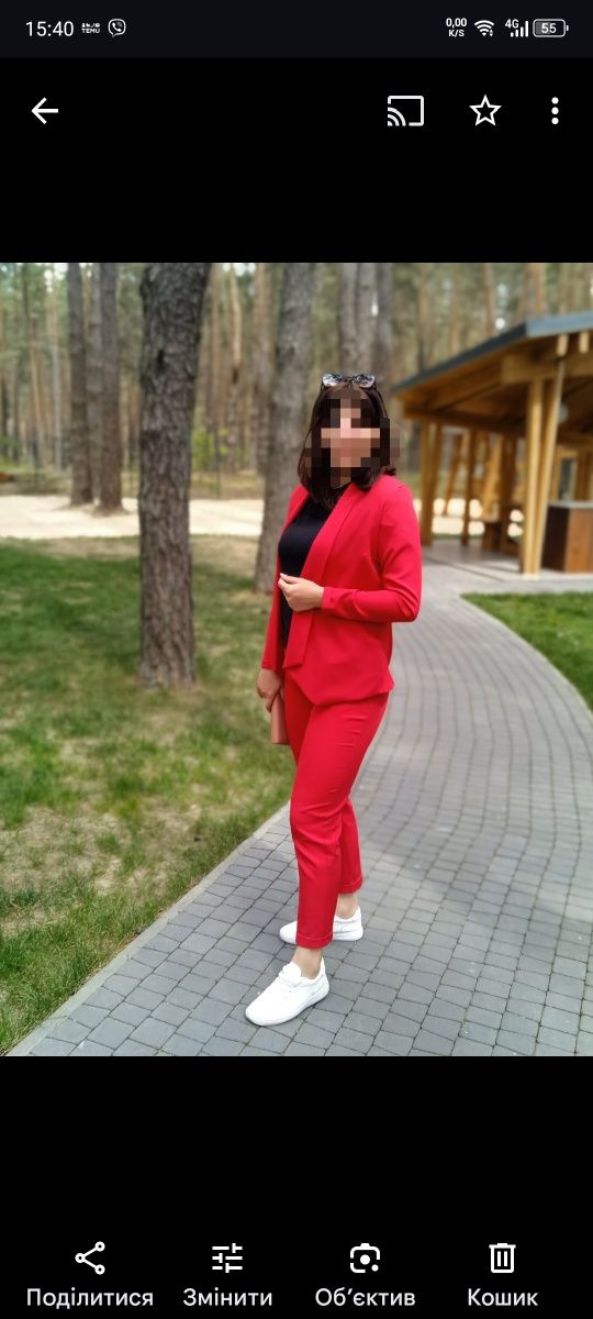 Костюм літній штани+сорочка