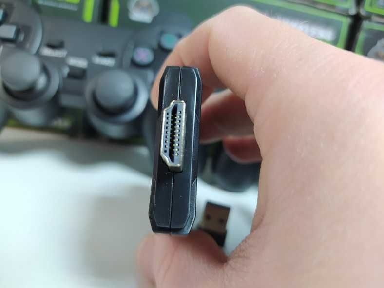 Ретро ігрова приставка Data Frog HDMI на 20000 ігор Денди Плейстейшн 1