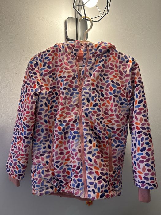 Kurtka zimowa sinasy rozm 140 dziewczeca