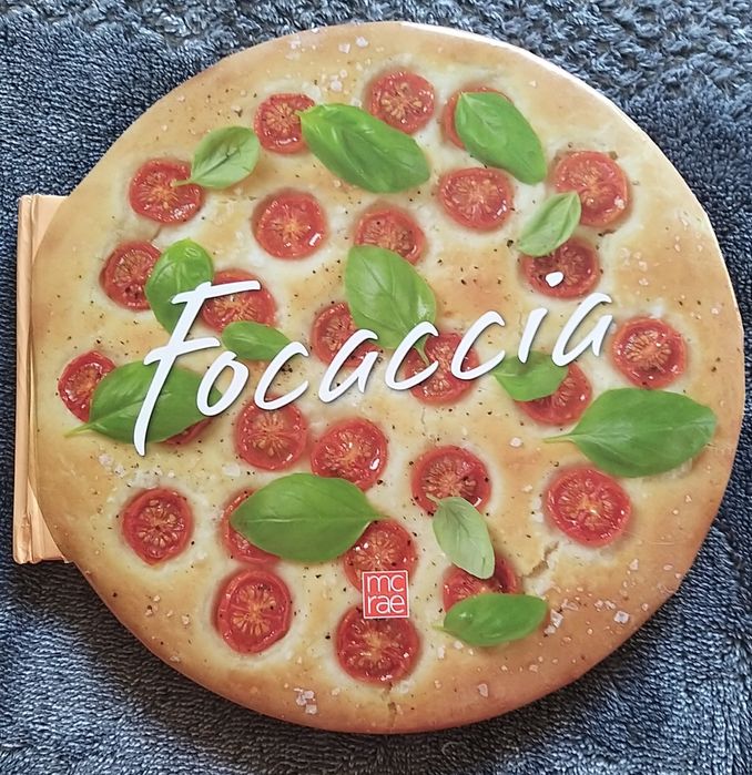 Książka z przepisami na focaccie