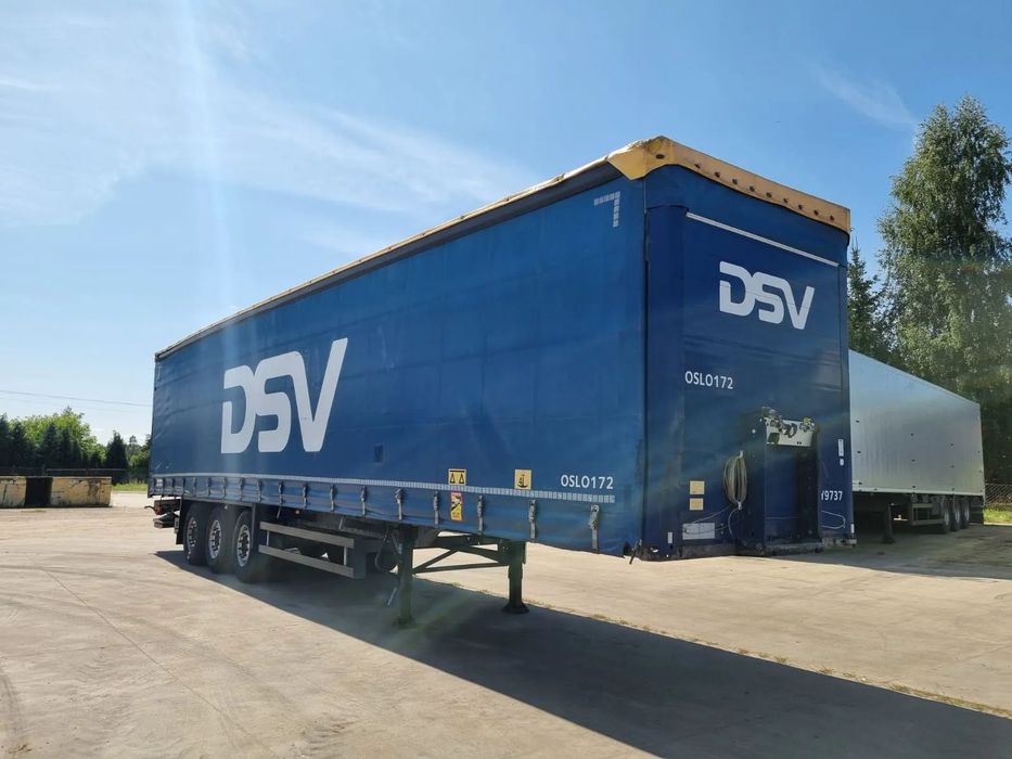 Schmitz Cargobull Firanka Standard Winda 2017 rok Uszkodzona