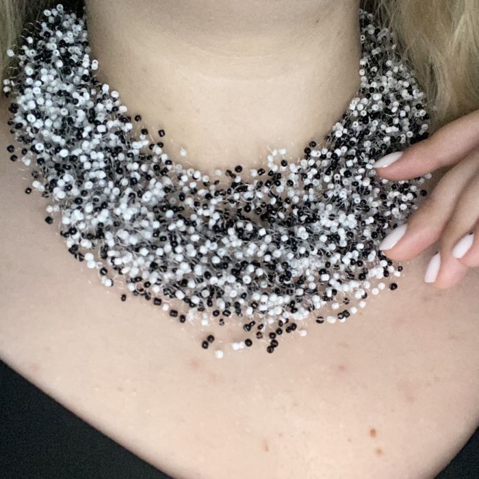 Гердан, силянка, чокер, кривулька, вироби з бісеру