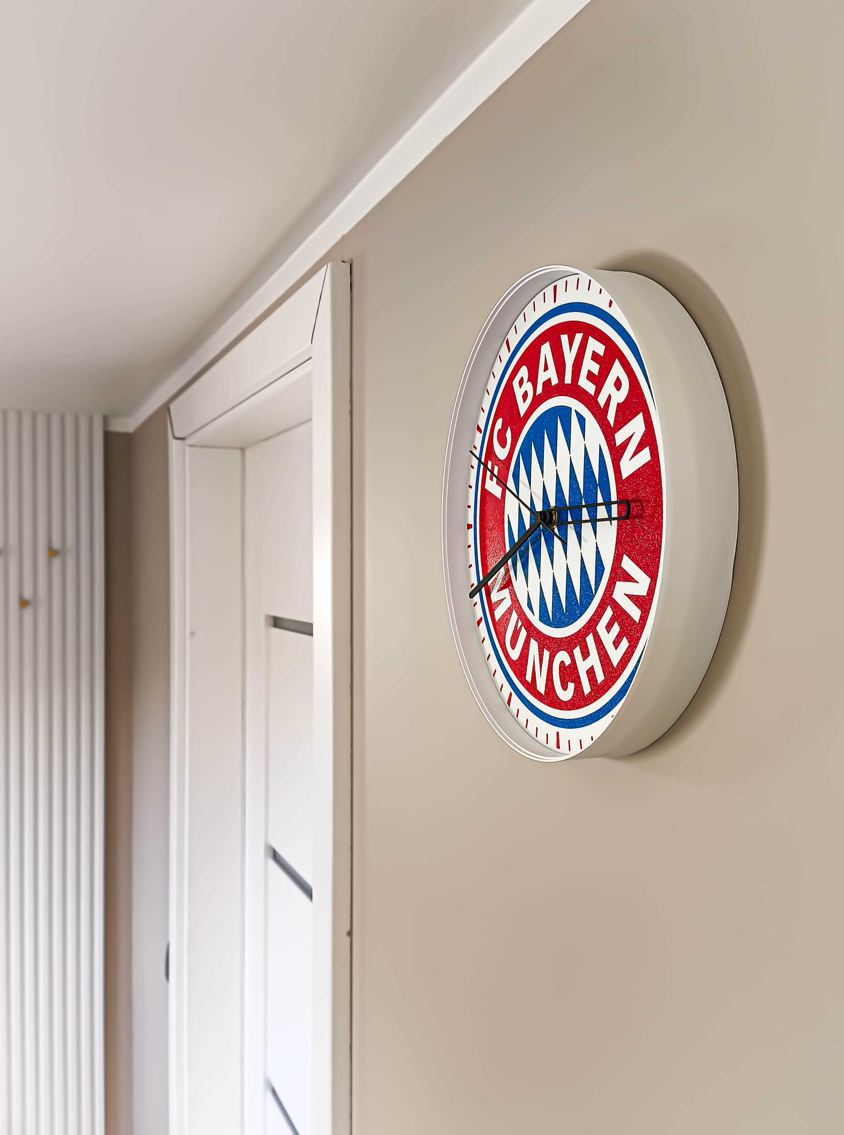 Zegar ścienny dla kibica PREZENT BAYERN MUNCHEN