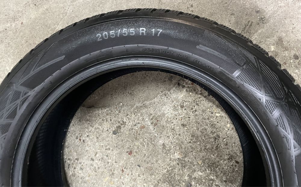 4x opony zimowe 205/55 r17 91H Vredestein Wintrac (2020r 7mm)