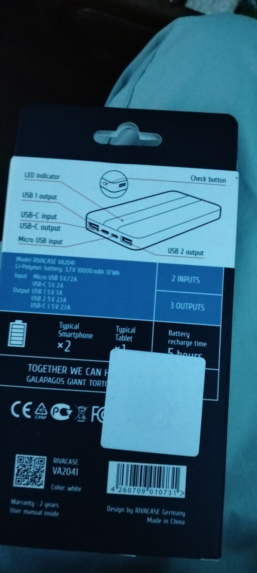 Powerbank 3inputs