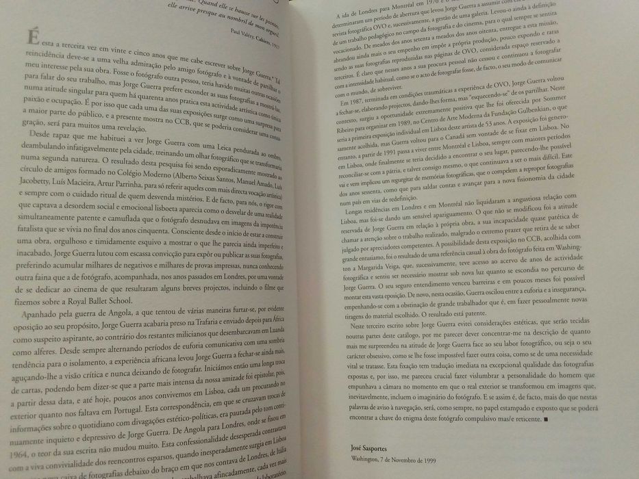 Jorge Guerra - Quarenta anos de Fotografia