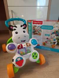 Fisher-price interaktywny chodzik zebra