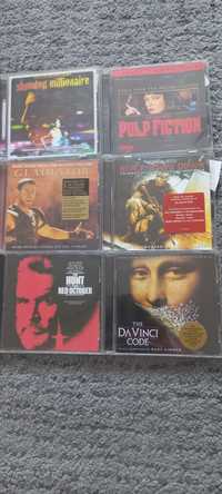 Płyty CD muzyka filmowa Kod Da Vinci, Gladiator itp