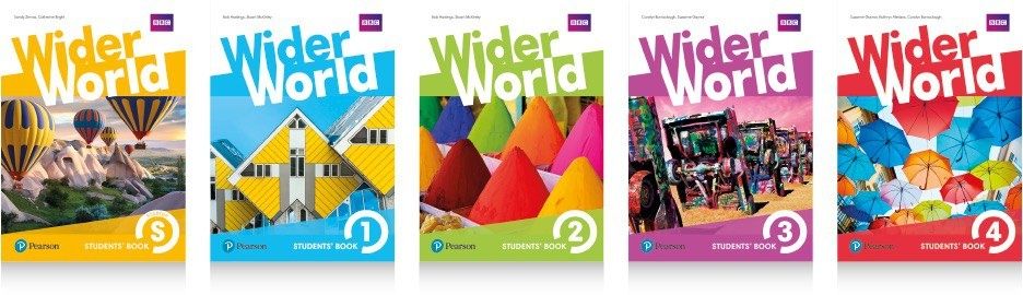 Wider World 0,1,2,3,4( є оптові замовлення зі знижкою)