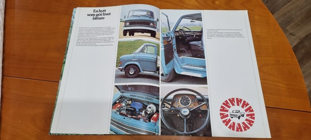 1974 Prospekt Ford serii A