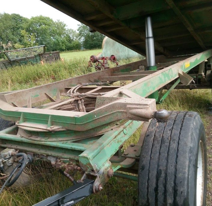 Przyczepa 18 ton wywrotka 3 strony Krone Welger kiper 2001rok!