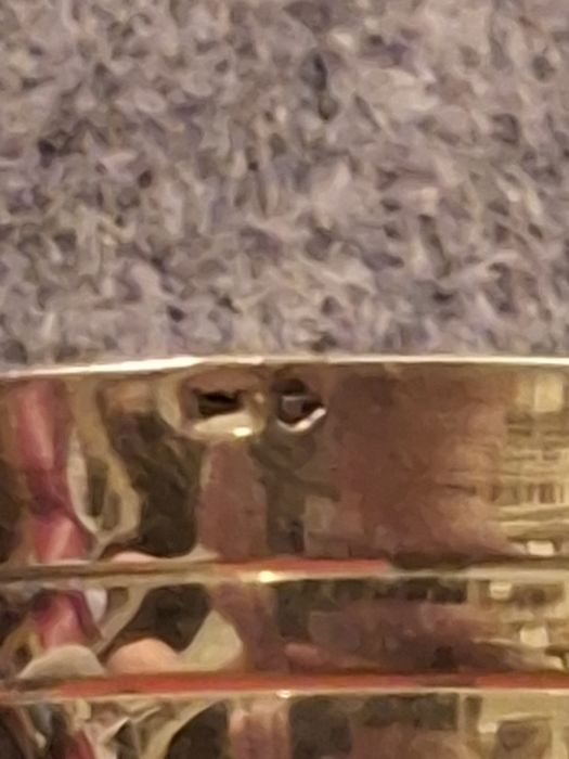 Pequeno vaso ou copo em prata
