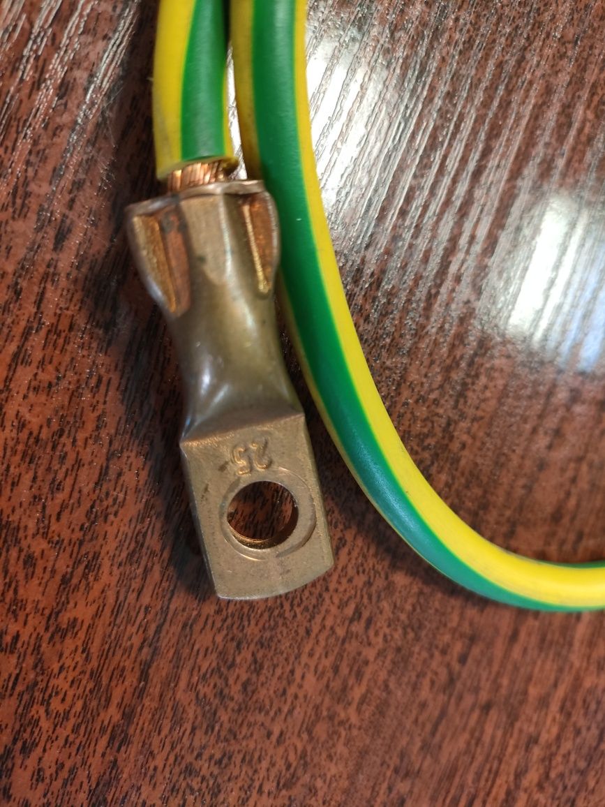 Kabel 5 sztuk uziemienie do skrzynki rozdzielczej z zaciskami 30 mm2