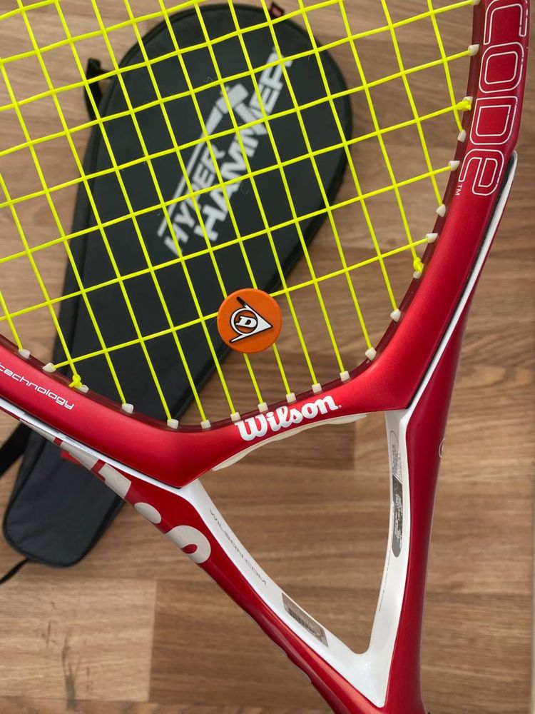 Ракетка Wilson Nano Carbon + мячі