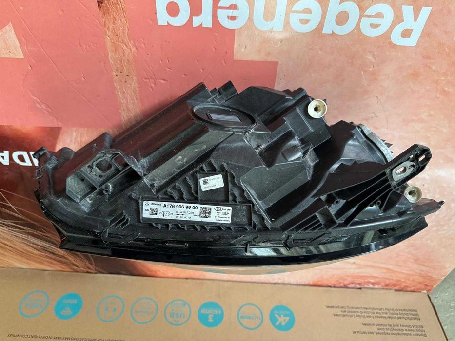 Farol LED original Mercedes-Benz Classe A W176 lado esquerdo A176906