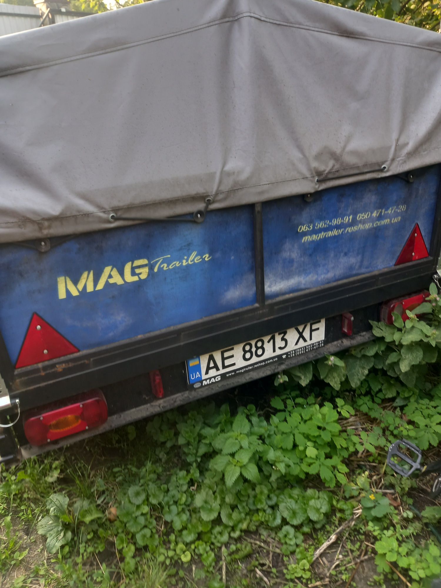Продам прицеп двох осний . Категорія В