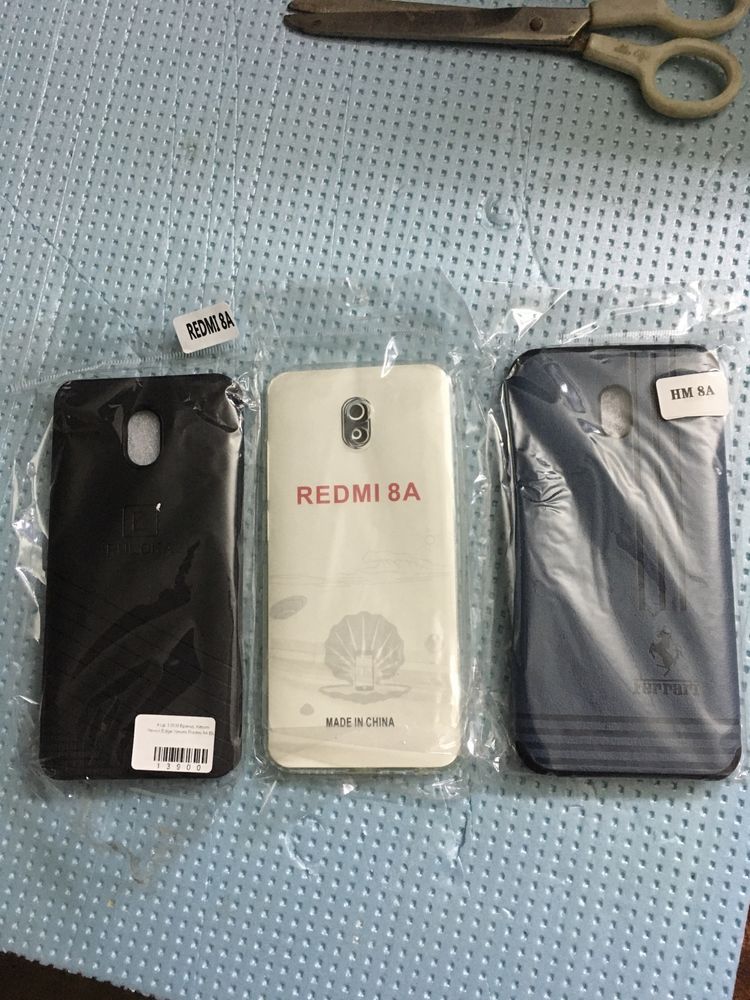Чохол до xiaomi redmi 8А, 8 Note 8  силикон накладка, бампер