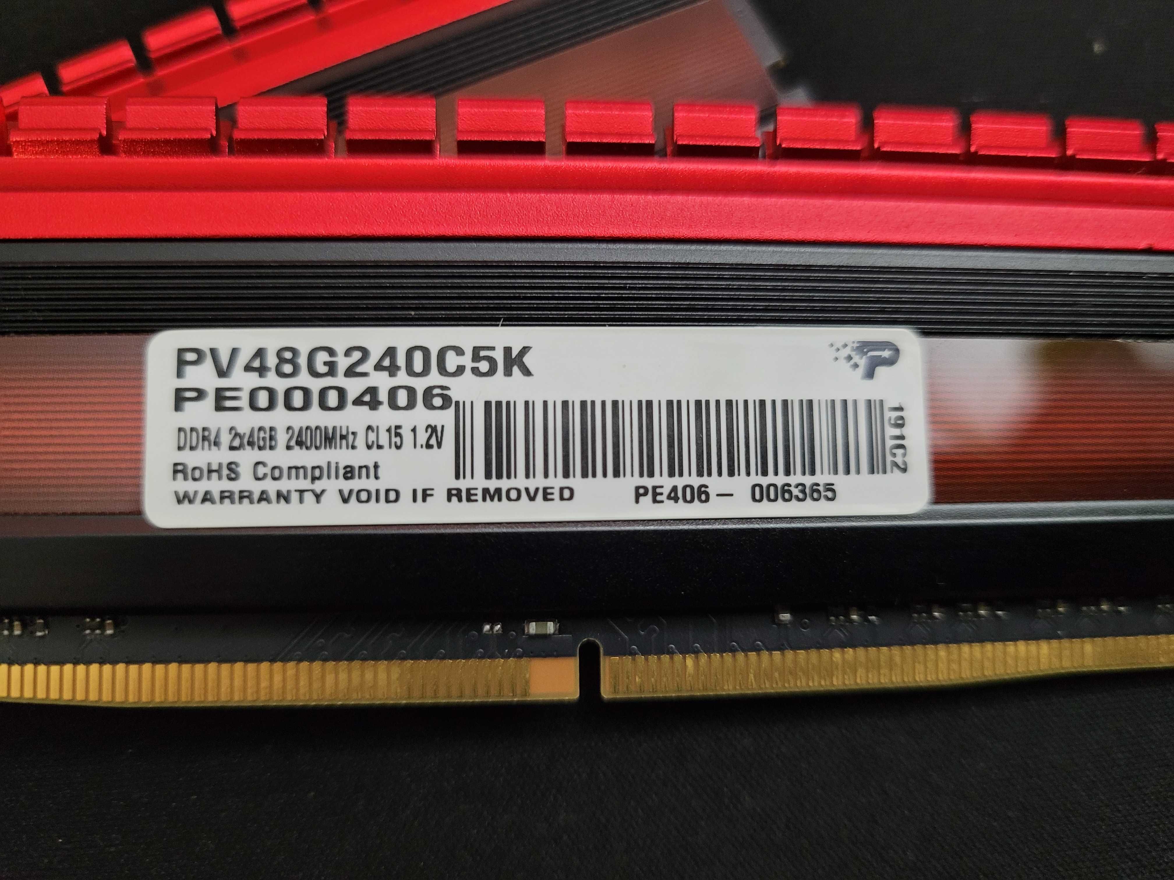 Pamięć Patriot Viper DDR4 8 GB, 2400MHz dual