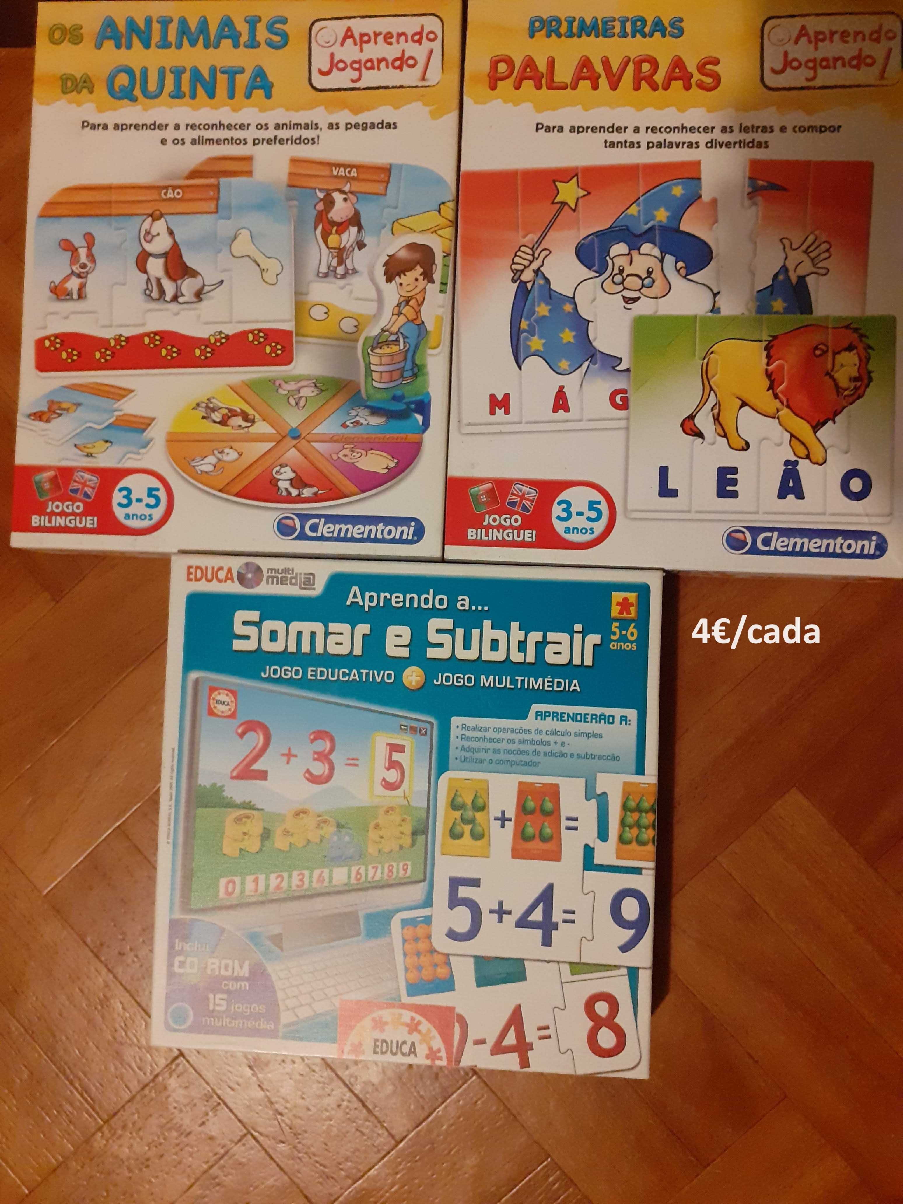 Jogos e Brinquedos em Bom estado desde 2€