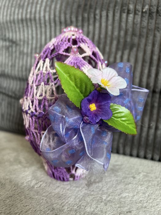 Jajko wielkanocne ręcznie robione Wielkanoc