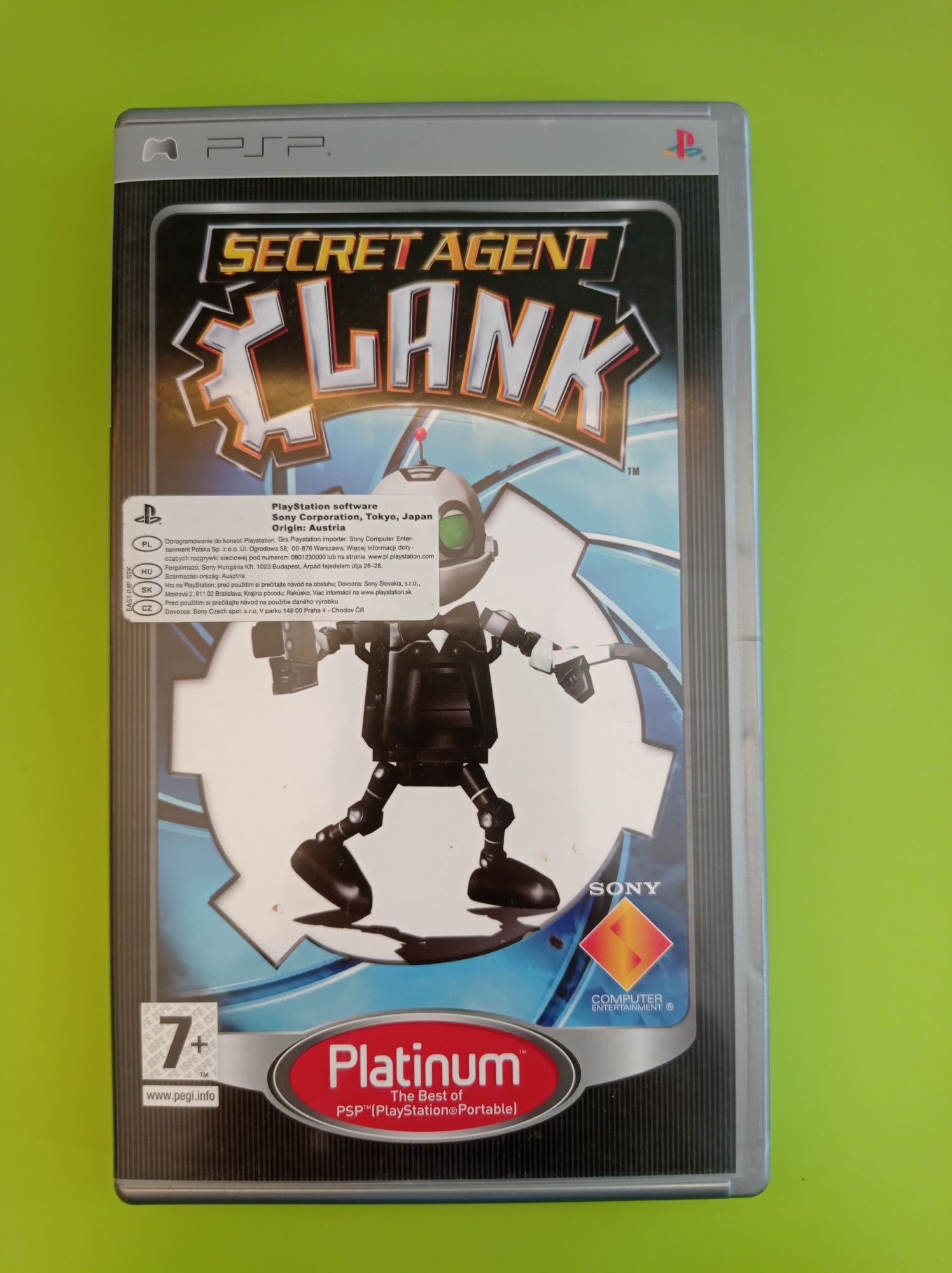 Secret Agent Clank  PSP Platinium